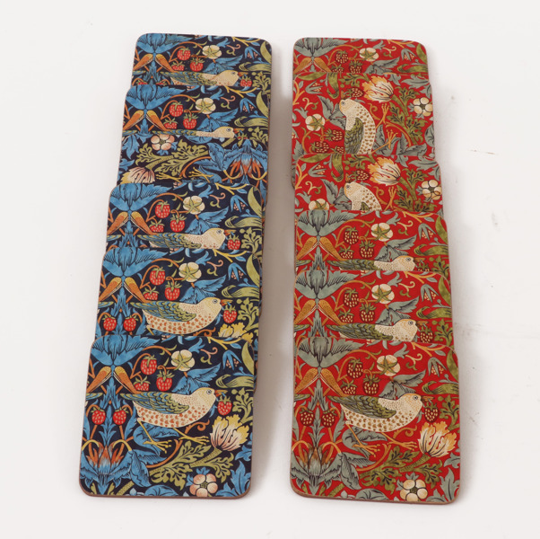 Underlägg 6+6, Morris & Co., Pimpernel