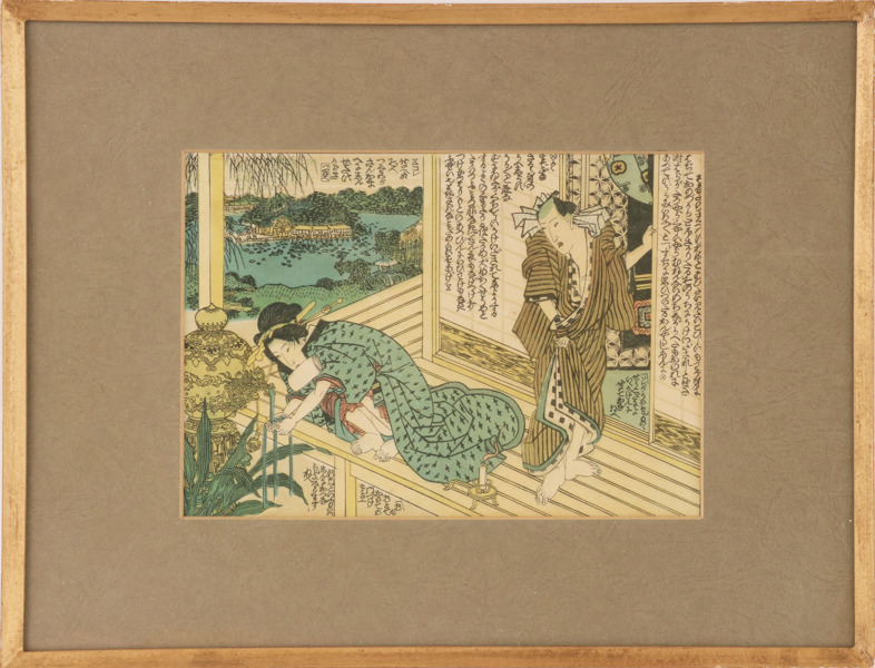 Träsnitt, Japan, 1800-tal