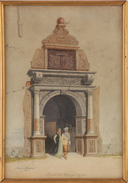 Axel Mozart, daterad 1874