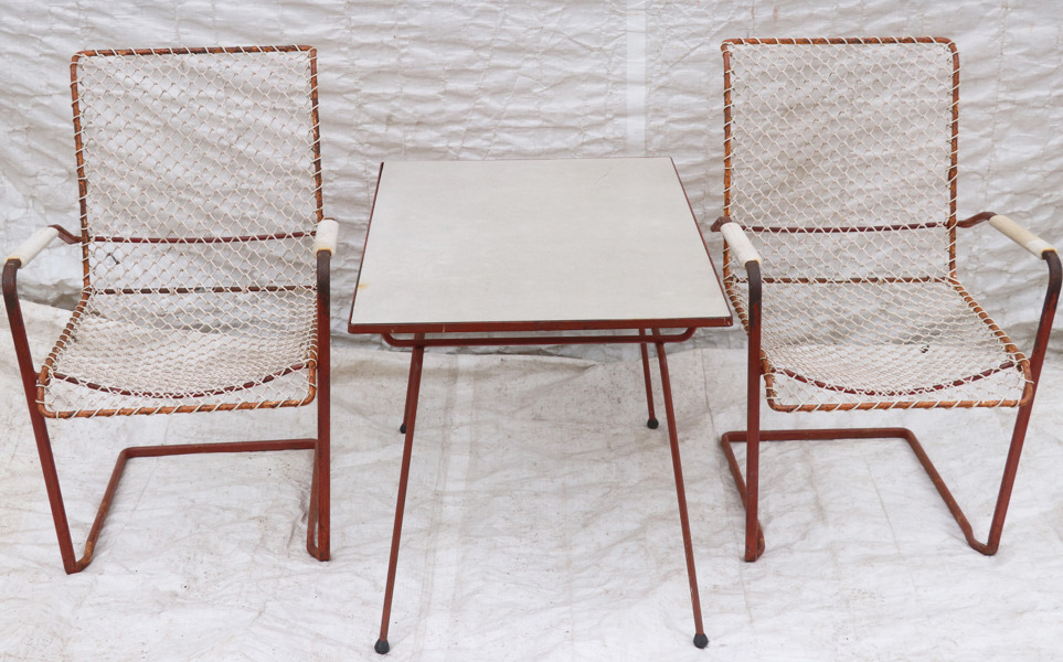 Trädgårdsmöbel 3 delar, Grythyttan, 1950/60-tal