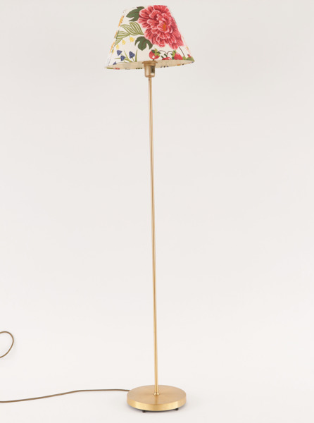 Golvlampa, ANF, med skärm "Morfars Trädgårds", Jobs, Leksand