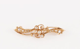 Brosch i 18k, 1898