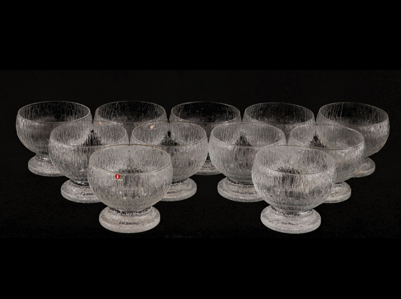 Dessertskålar 11st, "Kekkerit", Iittala