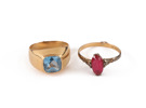 Ringar 2st, 18k