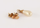 Smycken 3 delar, 18k