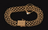 Smycken 2 delar, 18k