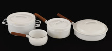 Emaljerad grytor 4st, Arabia, Finland