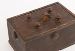 Skrin med pussellås, allmoge, 1800-tal