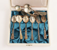 Moccaskedar 12st, silver, "Uppsala", Eric Löfman för GAB