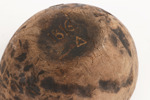 Knotskål, allmoge, 1800-tal