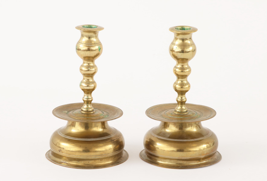 Ljusstakar ett par, barockstil, 1800-tal