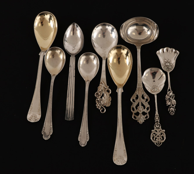 Silver 9 delar