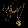 Halsband med hänge, 18k