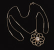 Halsband med hänge, sterlingsilver