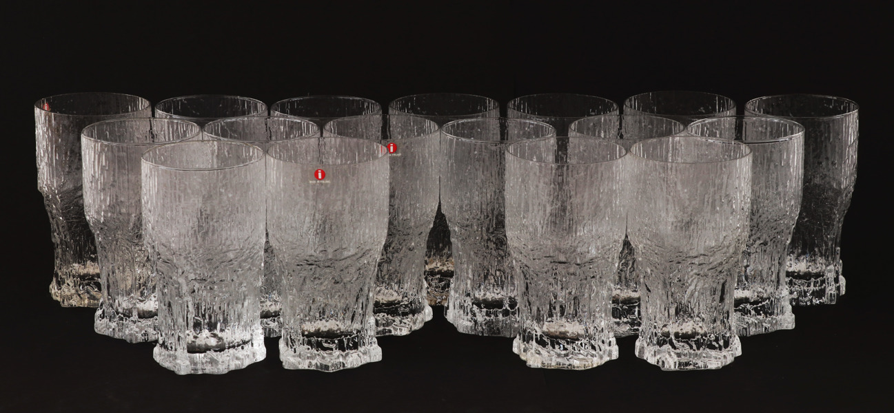 Grogglas 17st, "Aslak", Tapio Wirkkala för Iittala