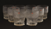 Ölglas 8st, "Aslak", Tapio Wirkkala för Iittala