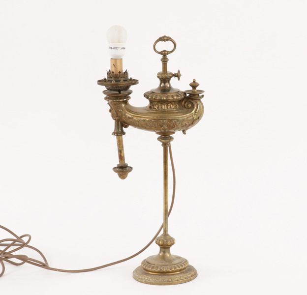 Bordslampa, Wild und Wessel, Berlin, Tyskland, omkring år 1900