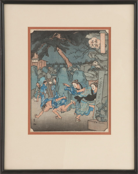 Träsnitt, Japan, 1800-tal