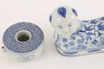 Porslin 2 delar, Kina, 1900-tal