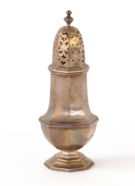 Sockerruska i sterlingsilver, Chester, England, 18/1900-tal