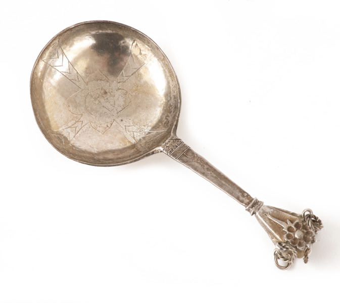 Brännvinssked i silver, Sverige, 1700-tal