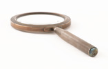 Förstoringsglas i sterlingsilver, 1900-tal