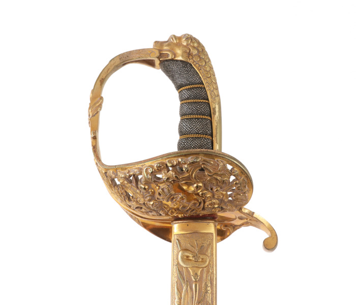 Sabel för sjöofficer, Sverige, ca.1870