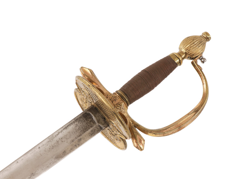 Värja för infanteriofficer, Sverige, 1800-talets första hälft