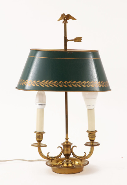Skrivbordslampa, empirestil, 1900-tal
