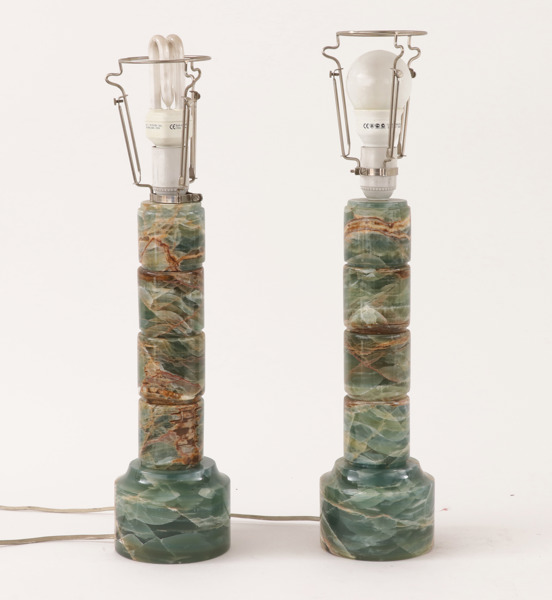 Bordslampor ett par, 1900-talets andra hälft