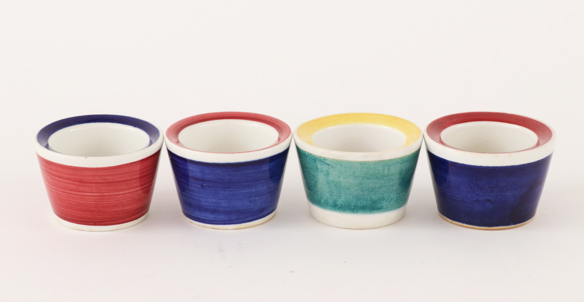 Äggkoppar 4st, "Picknick", Marianne Westman för Rörstrand