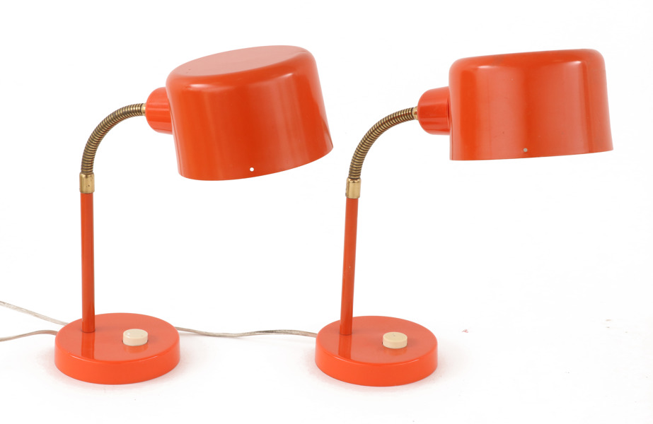 Bordslampor ett par, Elidus, 1960/70-tal