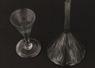 Glas 2 delar, 1800-tal