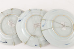 Tallrikar 9st, Qianlong, Kina, 1700-tal