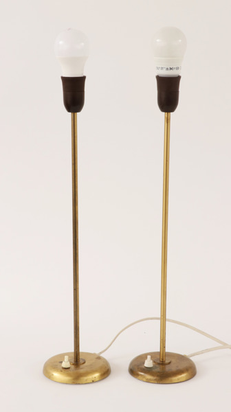 Bordslampor ett par, Böhlmarks Lampfabrik, 1950/60-tal