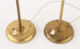 Bordslampor ett par, Böhlmarks Lampfabrik, 1950/60-tal