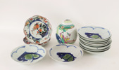 Orientaliskt porslin 14 delar