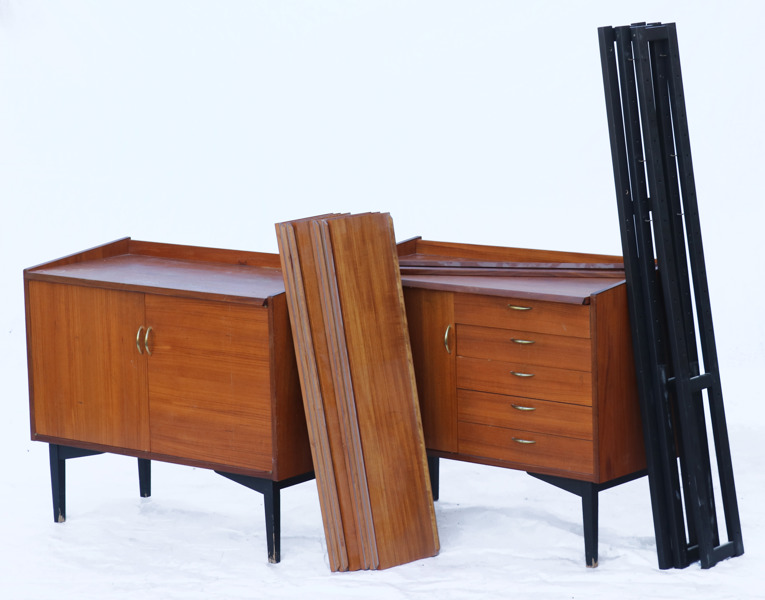 Bokhyllor ett par, 1950/60-tal