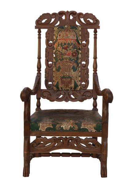 Karmstol, barockstil, 18/1900-tal