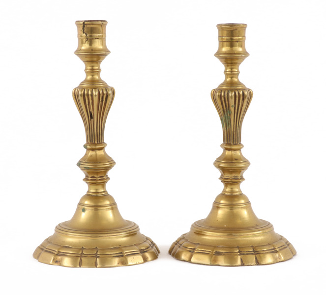 Ljusstakar ett par, Louis XV stil, 1800-tal