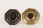 Ljusstakar 2st, barock, 1700-tal