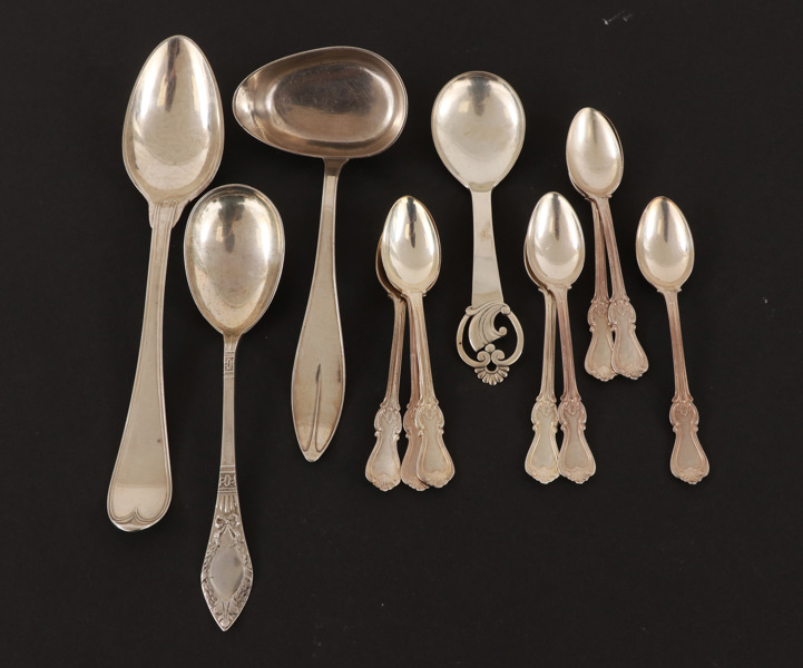 Silver 12 delar