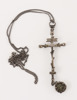 Halsband med hänge, silver