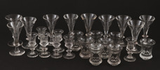 Glas 25 delar, 18/1900-tal