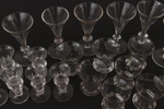 Glas 25 delar, 18/1900-tal