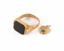 Smycken 2 delar, 18k