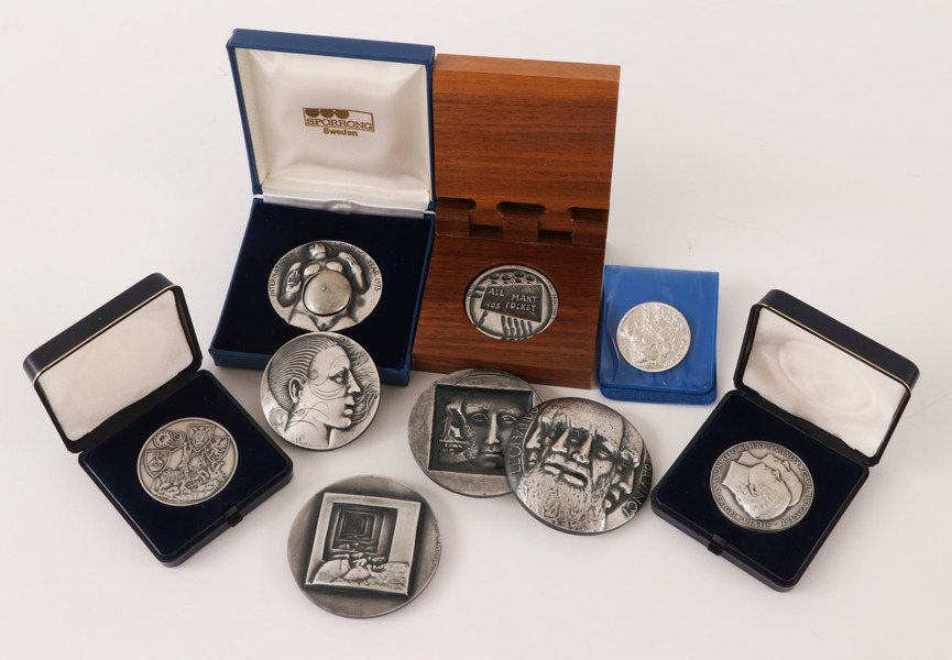 Silvermedaljer 7st