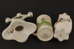 Flintgods 3 delar, "Daldansen", Rörstrand, tidigt 1900-tal