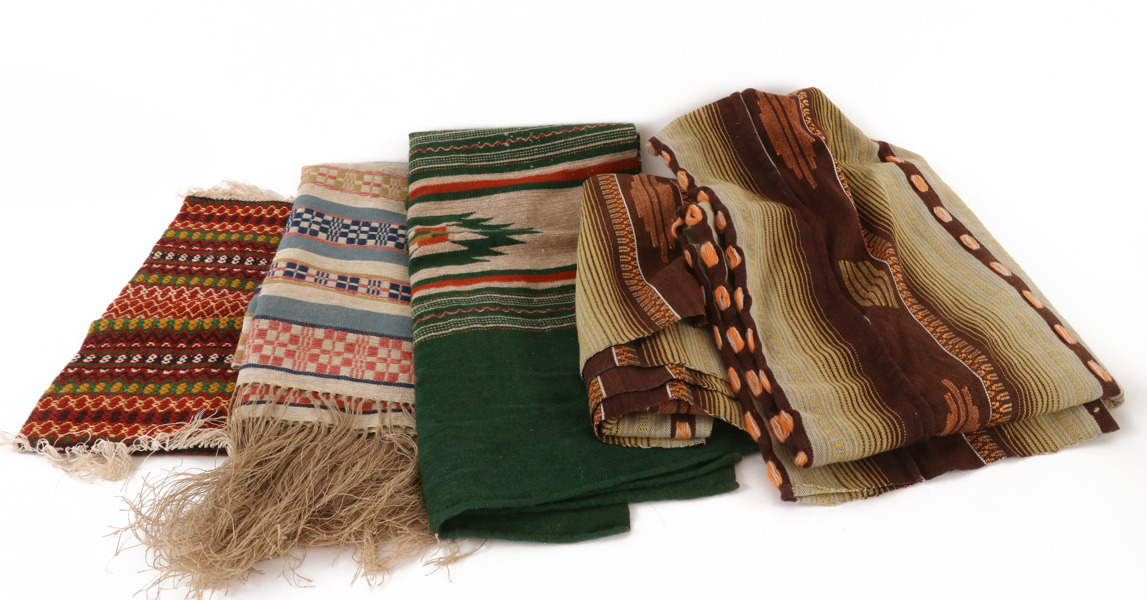 Allmogetextil 4 delar