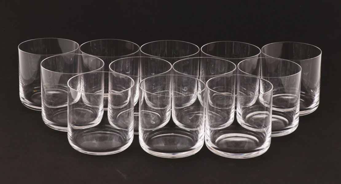 Whiskeyglas 12st, 1900-talets andra hälft